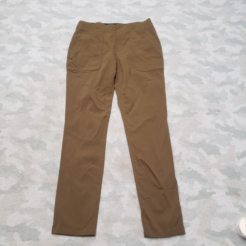 Eddie Bauer Travex Pants‎ Womens 2 Brown Pockets Outdoors